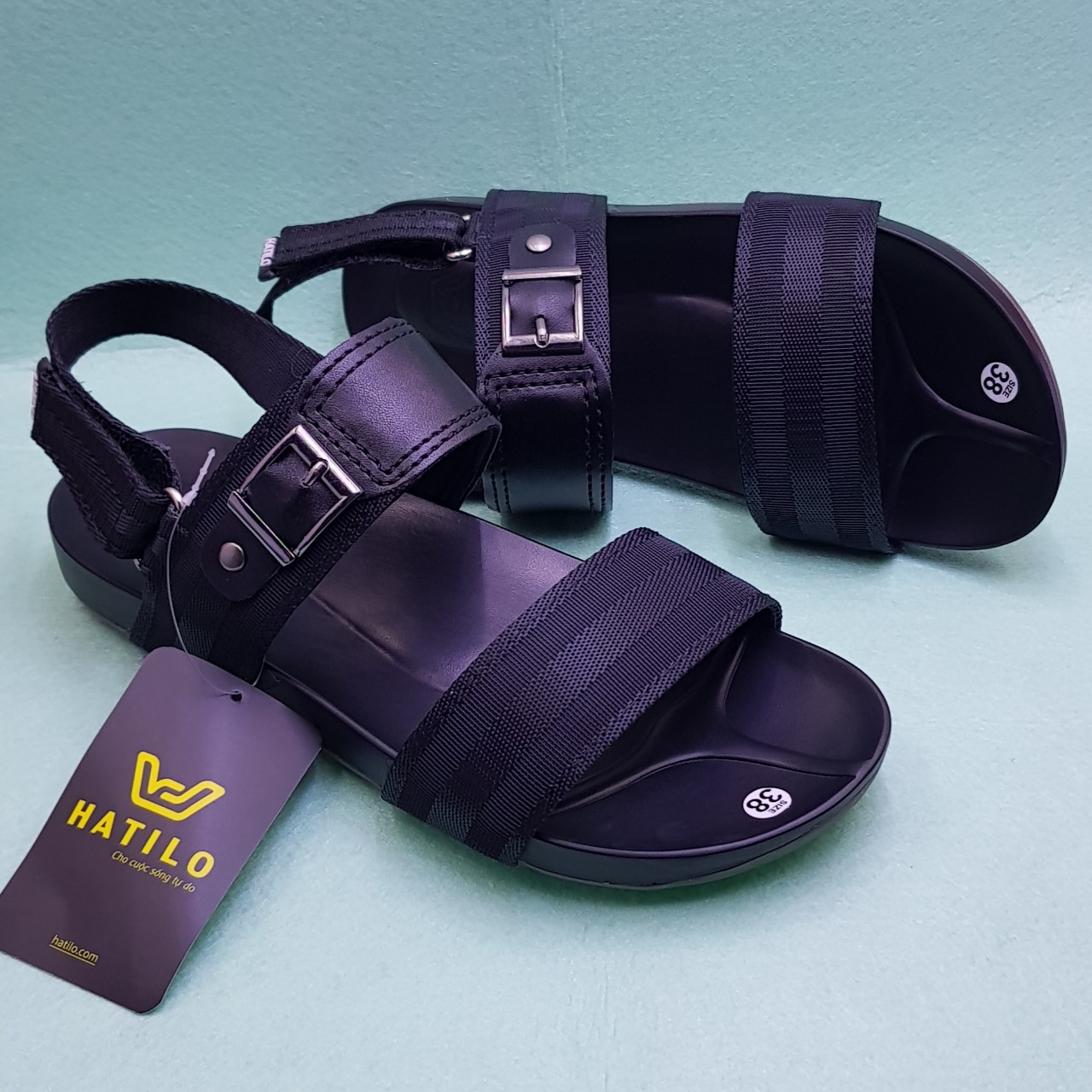 Địa chỉ bán buôn bỏ sỉ giày sandal, dép quai hậu hatilo giá gốc tận xưởng